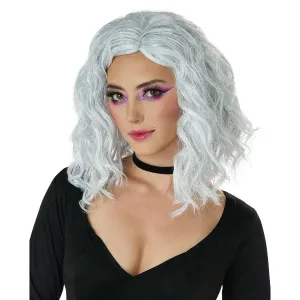 White Textured Bob Wig