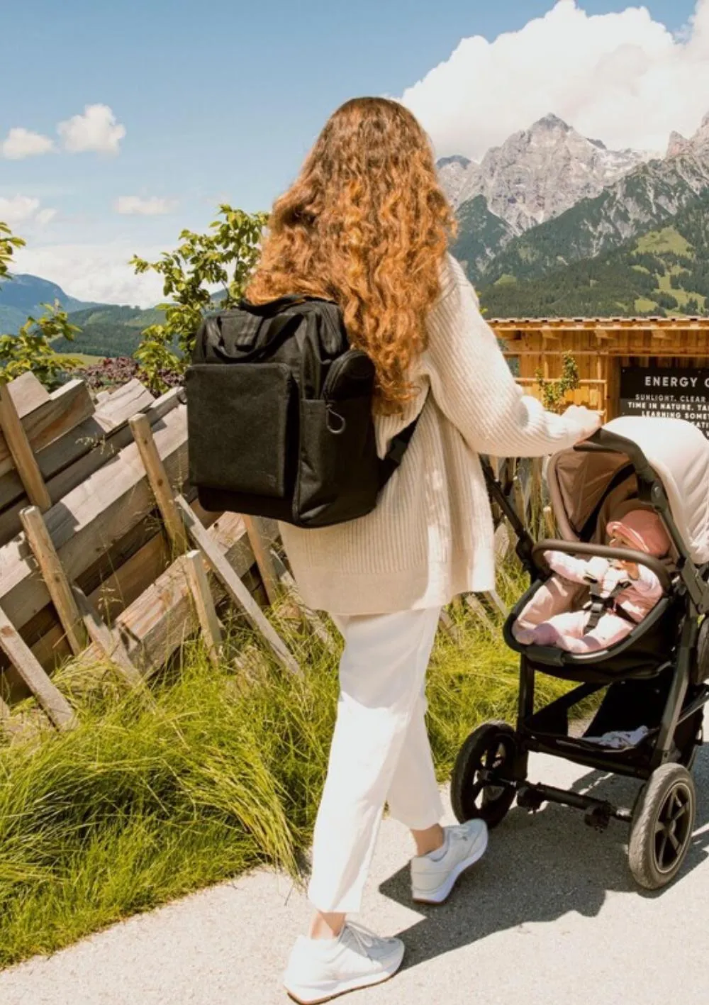 Wickeltasche premium Leder