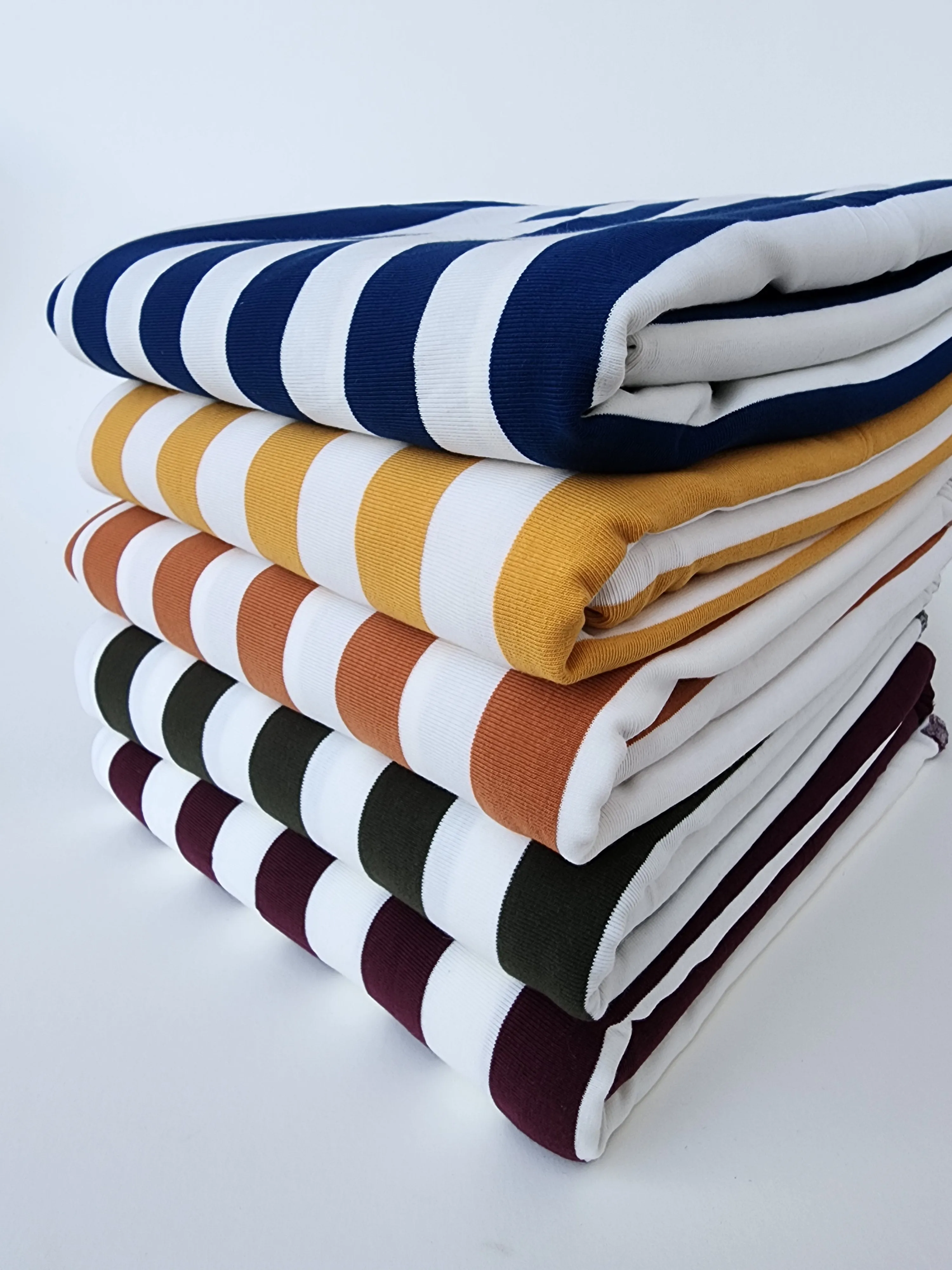 Wide 1x1 Rib Stripes