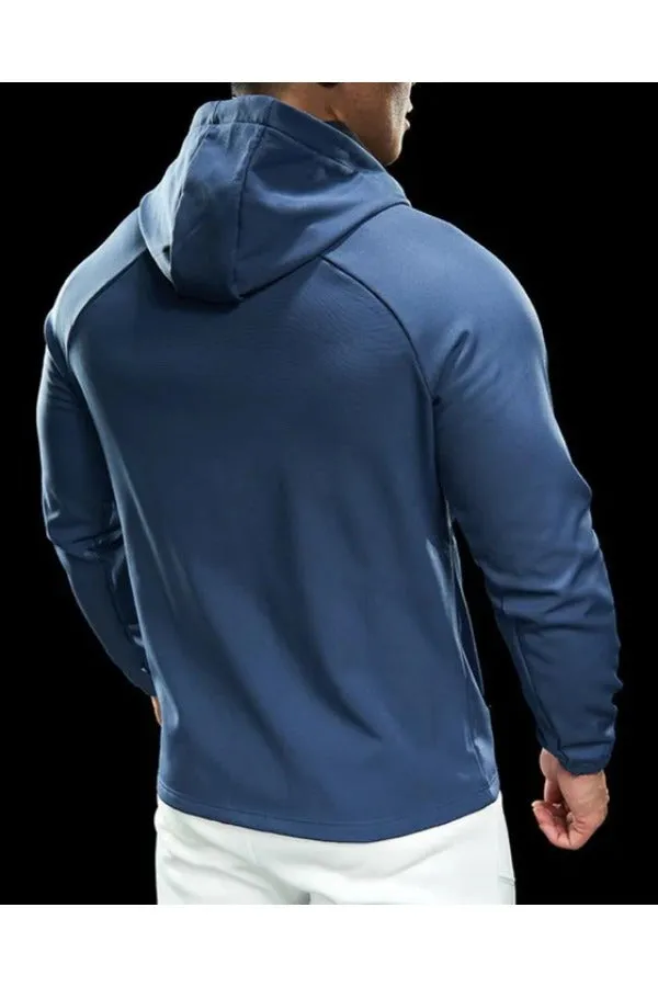 Wind Resistance Fleece Soft Shell Hooded Jacket