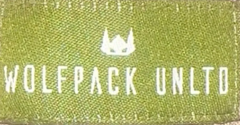 WOLFPACK UNLTD "BOLD STATEMENT" HEAVYWEIGHT OVERSIZED S/S TEXT LOGO | ECRU BEIGE