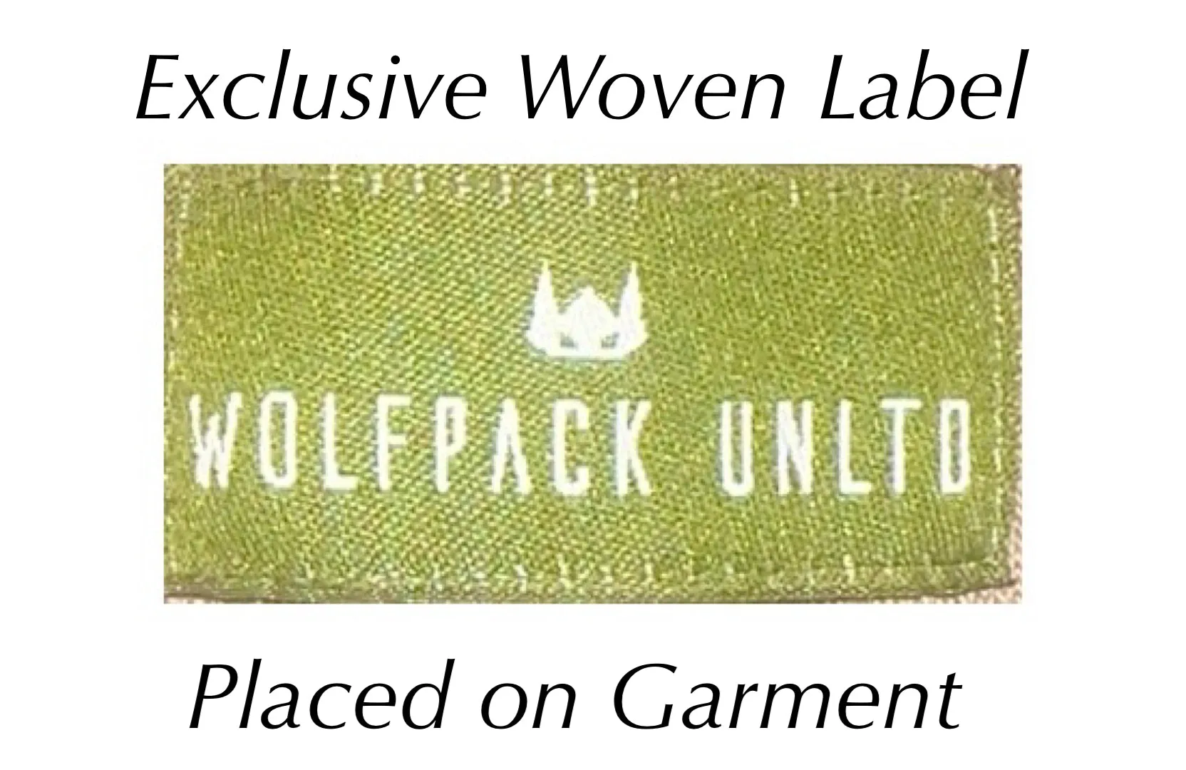 WOLFPACK UNLTD WOMEN'S "STATEMENT"  PREMIUM CROP TEE S/S | SAND