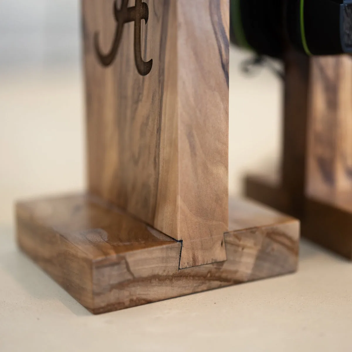 Wood Headset Stand | University of Alabama