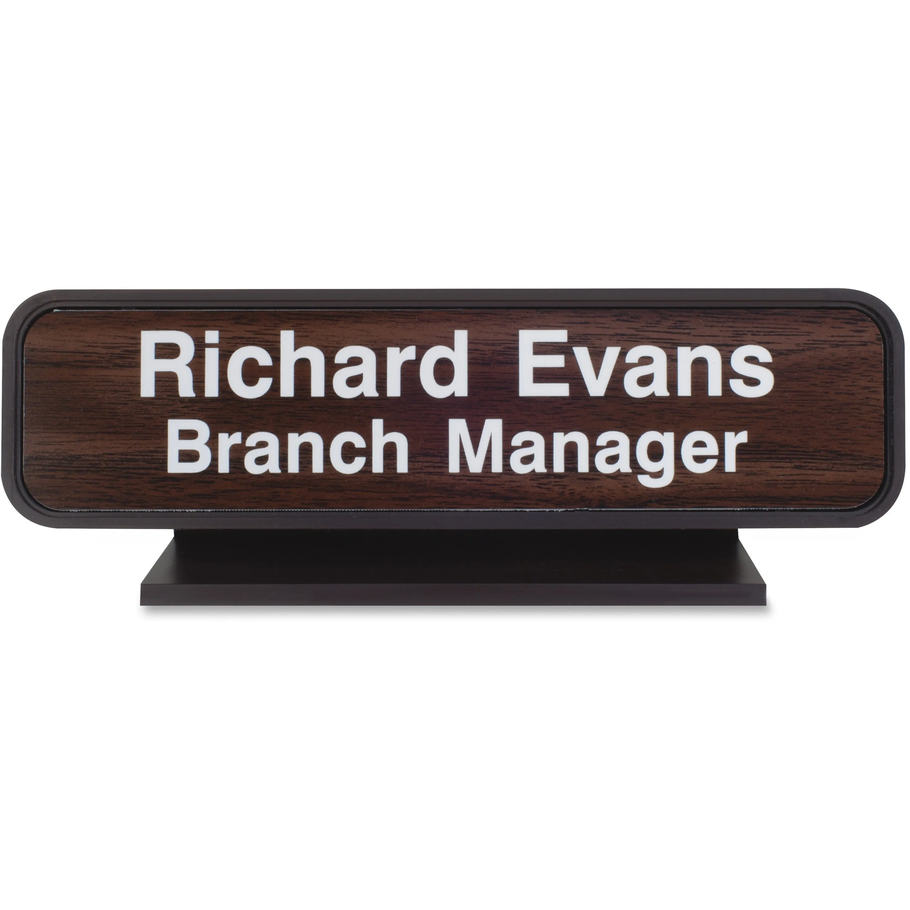 Xstamper 2"x8" Designer Desk Sign Set