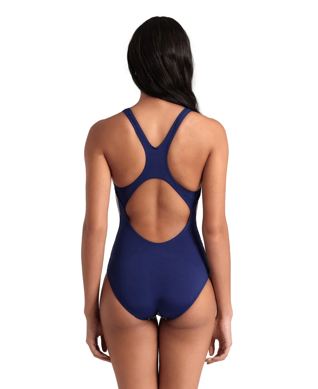 Zebra Stripes Pro Back Swimsuit - Multi/Navy