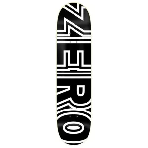 Zero Bold Black White