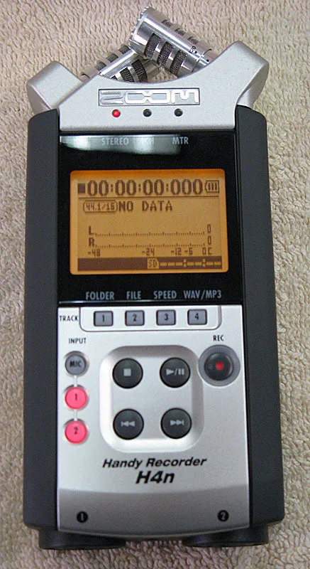 Zoom H4n Mobile 4-track Recorder
